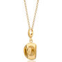 18ct Gold Cowboy Hat Charm Necklace, thumbnail 3 of 6