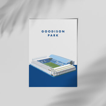 Everton Goodison Park Stadium Poster, 3 of 4