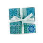 Turquoise Teal 'Mixed Tiles' Coaster Set, thumbnail 3 of 11