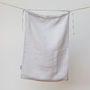 Dove Grey Linen Laundry Bag, thumbnail 1 of 2