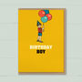 Birthday Card ‘Birthday Boy’, thumbnail 3 of 4