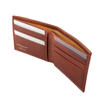 Classic Men's Leather Billfold Wallet. 'The Vittore', 8 of 12