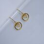 Enso Drop Earrings, thumbnail 4 of 4