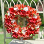 Personalised Summer Flowers Door Wreath, thumbnail 4 of 7
