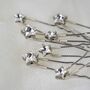 Celestial Star Wedding Hair Pin Set, thumbnail 4 of 6