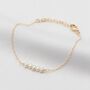 Eliana Tiny Pearl Bar Bracelet, thumbnail 2 of 3