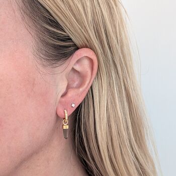 The En Pointe Smoky Quartz Earrings, 2 of 8