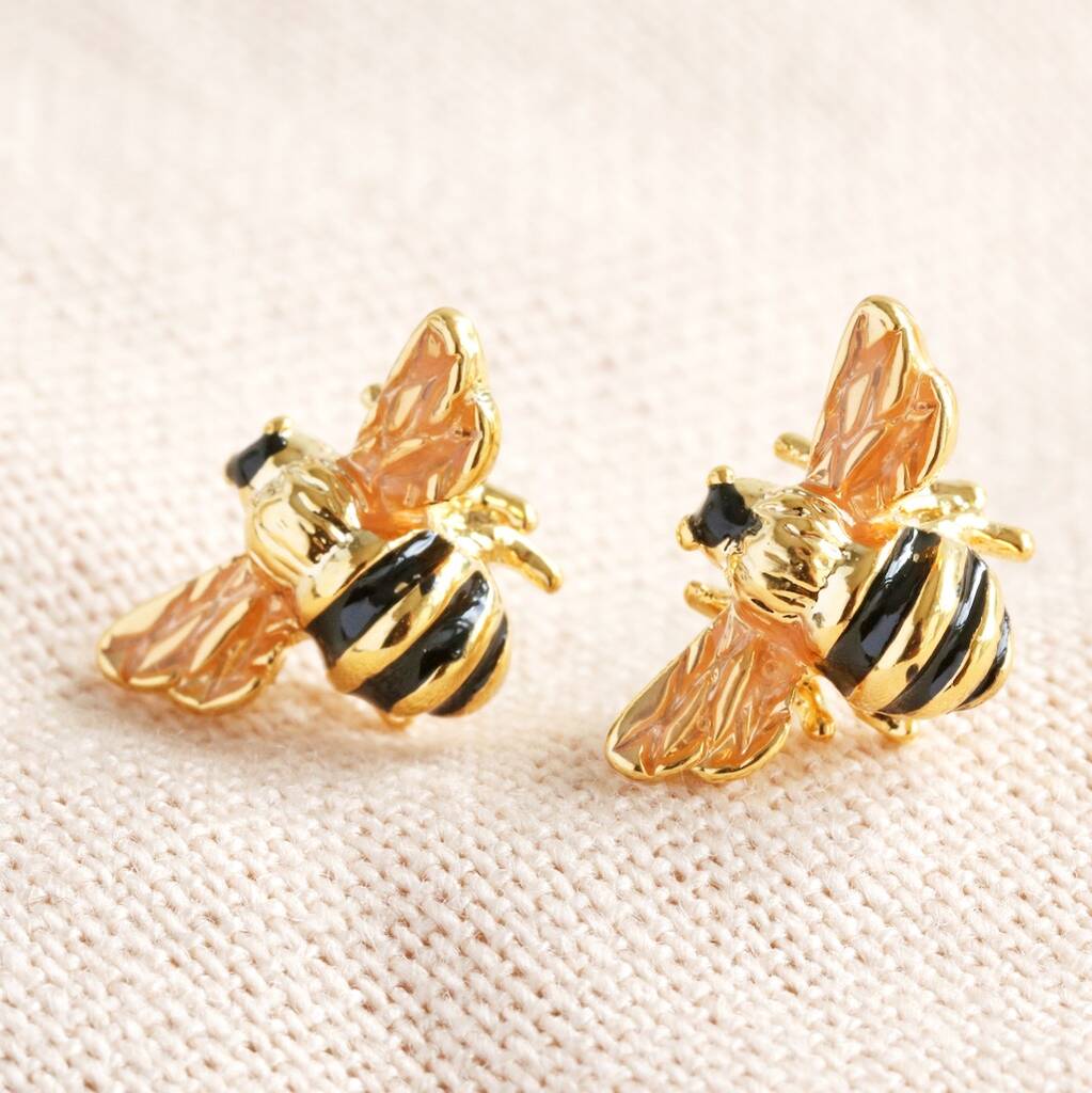 Bee ear studs Clearance