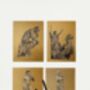 Shaded Sculpture Pointillism Diy Art Kit Set Of Four, thumbnail 6 of 9