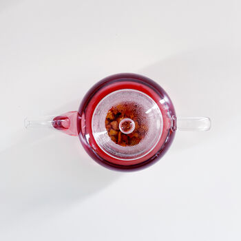 Small Clear Glass Infuser Teapot, 7 of 10
