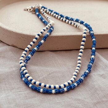 Milos Seed Bead Necklace, 7 of 7