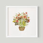 Personalised Flower Family Tree For Grandparents, thumbnail 1 of 5