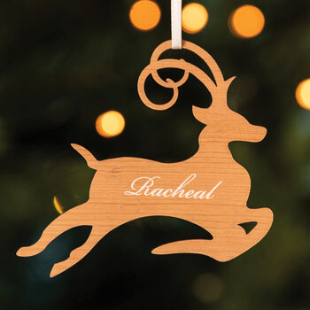Personalised Engraved Christmas Tree Decoration, 3 of 5