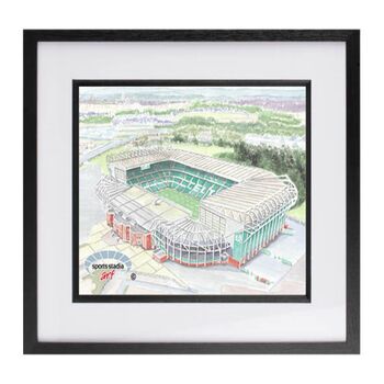 Celtic Fc Parkhead Stadium Fine Art Print, 3 of 3