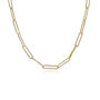 Gold Vermeil Zoe Chain Link Necklace, thumbnail 2 of 3