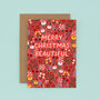 Christmas Card For Other Half, Girlfriend, Wife, thumbnail 1 of 2