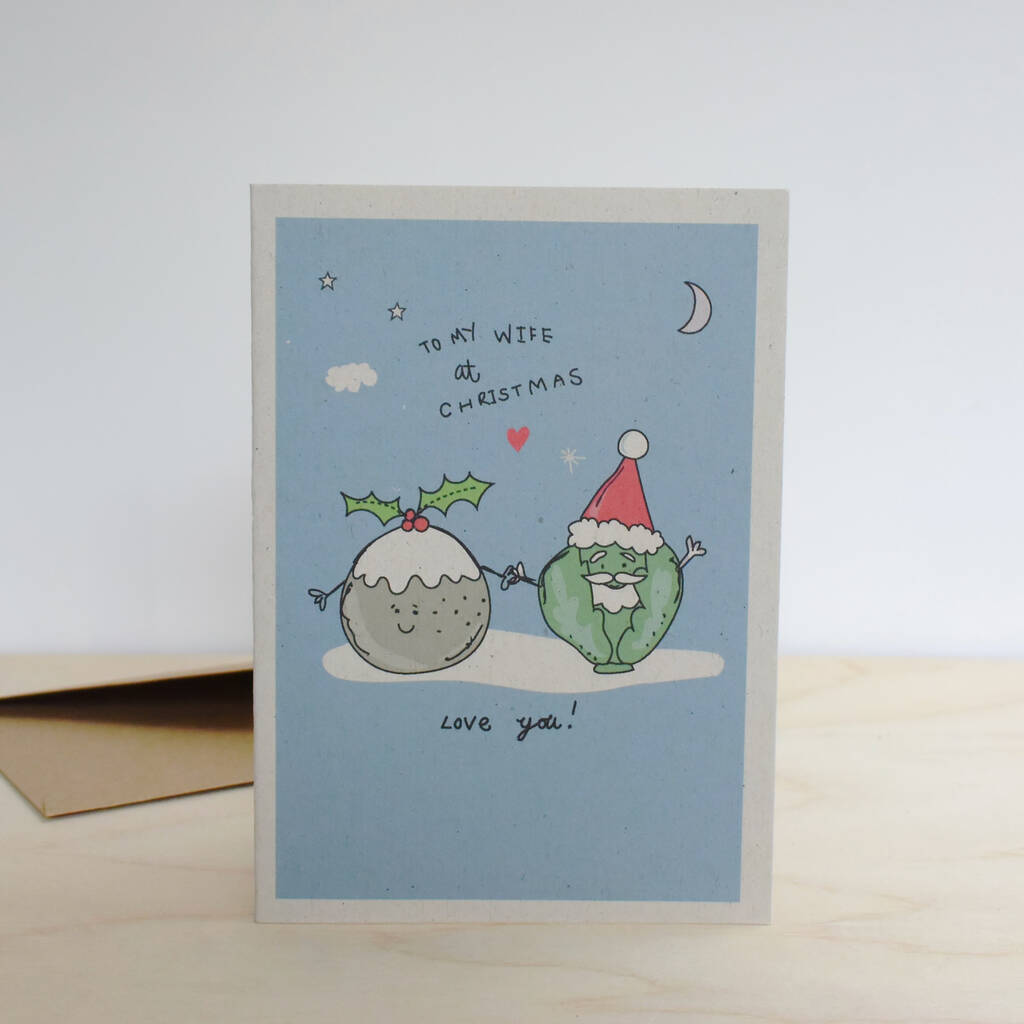 Wife Funny Christmas Card By Paper And Inc 