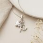 Personalised Sterling Silver Faith, Hope And Charity Necklace, thumbnail 1 of 10