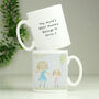 Mothers Day Coffee Mug Personalised With Your Child Drawing, thumbnail 1 of 10