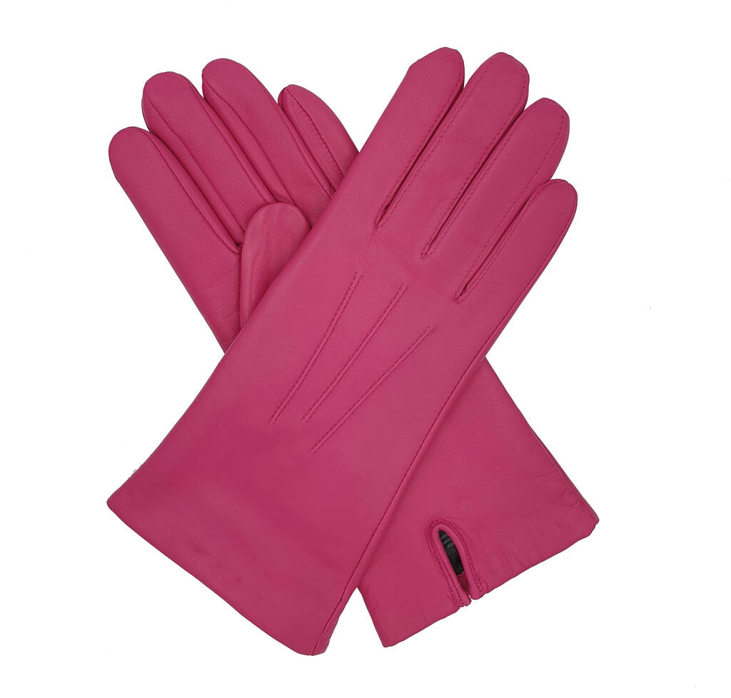 Tilly. Women's Cashmere Lined Leather Gloves By Southcombe Gloves ...