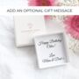 Personalised Travel Gift – Silver World Map Bracelet, thumbnail 8 of 10