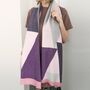 Cashmere Blend Geometric Triangle Scarf, thumbnail 5 of 12