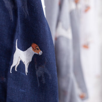 Jack Russell Print Scarf, 2 of 5