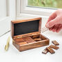 Personalised Luxury Brass Dominos Gift Box, thumbnail 4 of 4