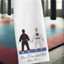 Personalised Karate, Judo, Ju Jitsu, Taekwondo Martial Arts Gi Collection Two People, thumbnail 5 of 12