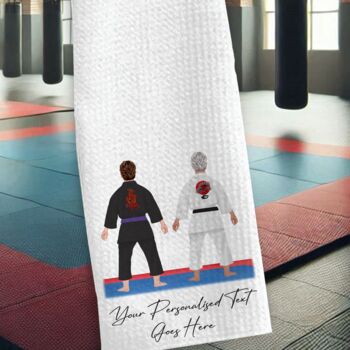 Personalised Karate, Judo, Ju Jitsu, Taekwondo Martial Arts Gi Collection Two People, 5 of 12