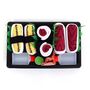 Bento Sushi Socks Box Set Egg Nigiri And Tuna, thumbnail 7 of 9