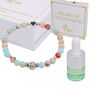 Luxury Blue Bracelet Gift Set For Him / Aromatherapy Bracelet With Essential Oil Christmas Gifts For Men, thumbnail 6 of 10