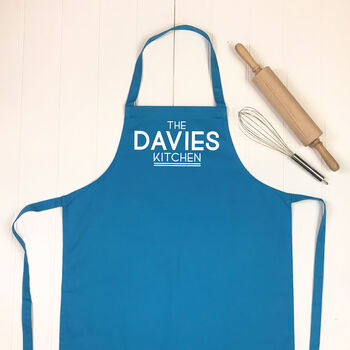 The… Kitchen Personalised Apron, 5 of 8