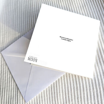 Personalised Valentine's Day Couple Portrait Greeting Card, 4 of 4