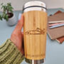 F1 Formula One Personalised Wooden Travel Mug, thumbnail 1 of 5