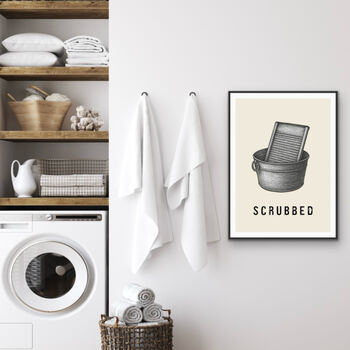 Scrubbed Laundry Print, 4 of 4