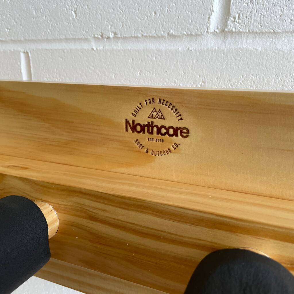 Northcore Surfboard Ständer Aus Holz - Sicherer Stand Für Dein Board