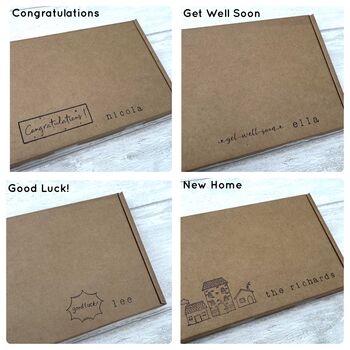 Personalised Retro Letterbox Sweet Box, 3 of 7