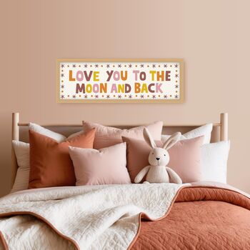 To The Moon And Back Framed Print, 2 of 12