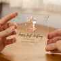 First Christmas Acrylic Plaque Gift, thumbnail 2 of 9