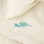 Wave Embroidered Beach Bag, thumbnail 3 of 5