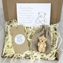 A Little Brown Pocket Teddy Bear Hug Thinking Of You Gift, thumbnail 3 of 9