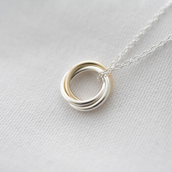 30th Gold And Silver Necklace, 5 of 12