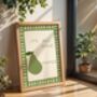 It's All Gone Pear Shaped Art Print, thumbnail 2 of 6