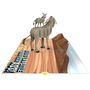 Pain In The Ass! Fun Fathers Day Card W 3D Pop Up Donkeys, thumbnail 9 of 11