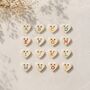 Personalised Heart Buttons, thumbnail 12 of 12