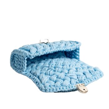 Handmade Crochet Knit Hand Bag, 12 of 12