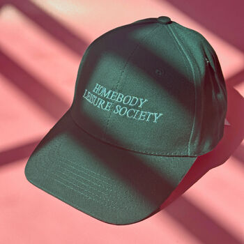 Homebody Leisure Society Slogan Cap, 7 of 8