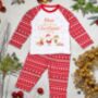 Personalised Baby And Children Christmas Pyjamas, thumbnail 1 of 2