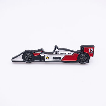 Mc Laren Mp4/Four Formula One Car Enamel Pin, 2 of 4